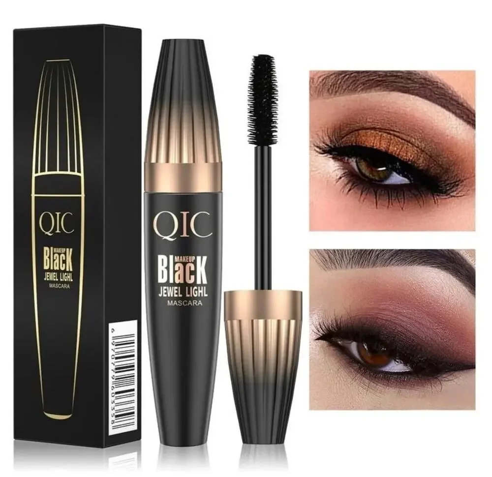 4 Pack QIC voluminous mascara provides length density curl no smudge waterproof